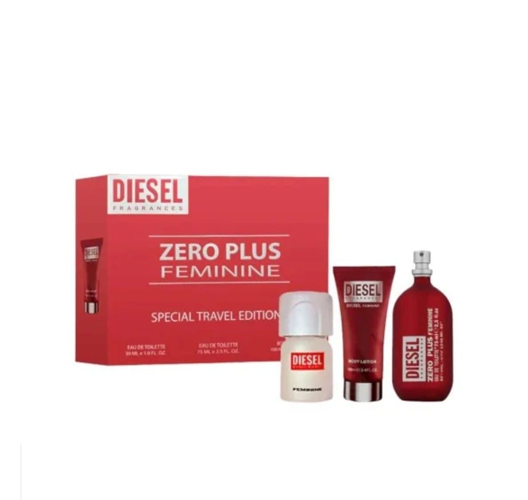 Diesel Estuche Zero Plus Femenino Edt 75 ml