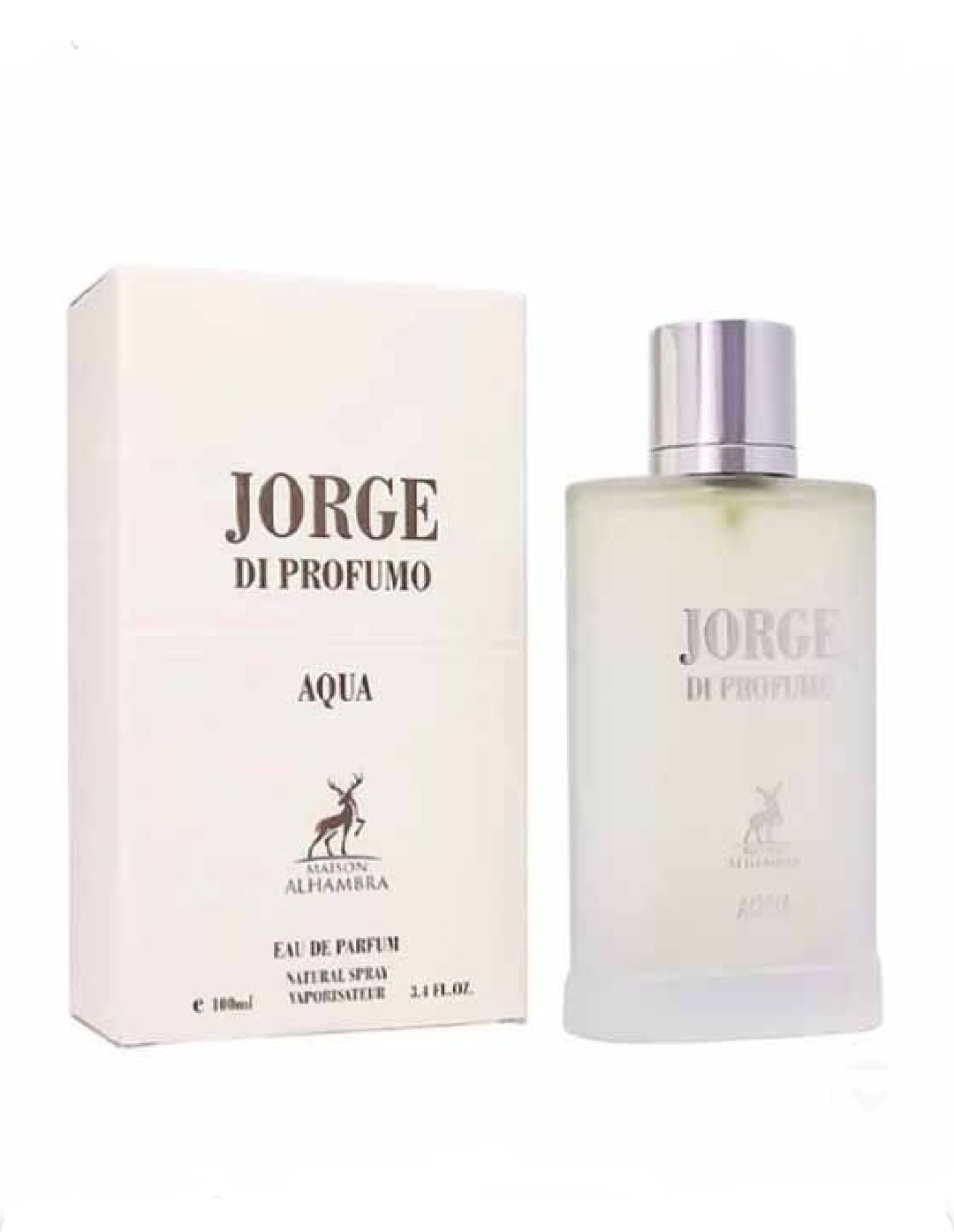 Maison Alhambra Jorge Di Profumo Acqua Edp 100 ml (Inspirado en Acqua Di Gio Edt) Made in U.A.E