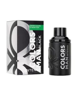 Benetton Colors Man Black Intenso Edt 100 ml
