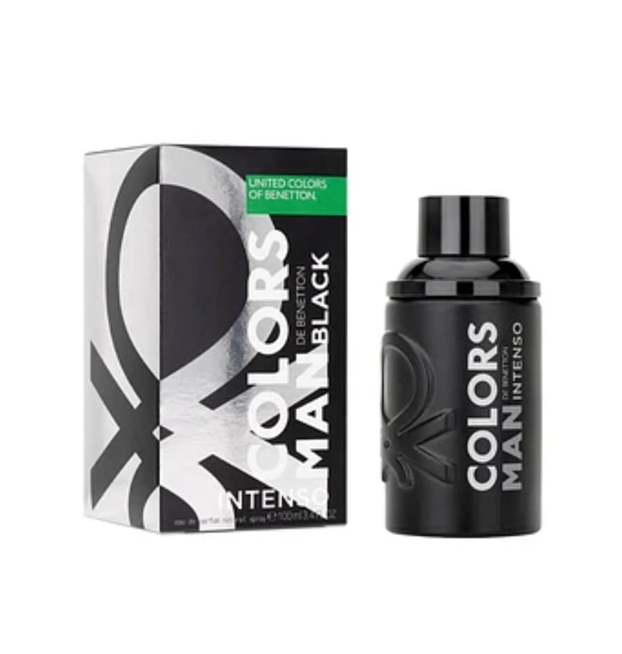 Benetton Colors Man Black Intenso Edt 100 ml