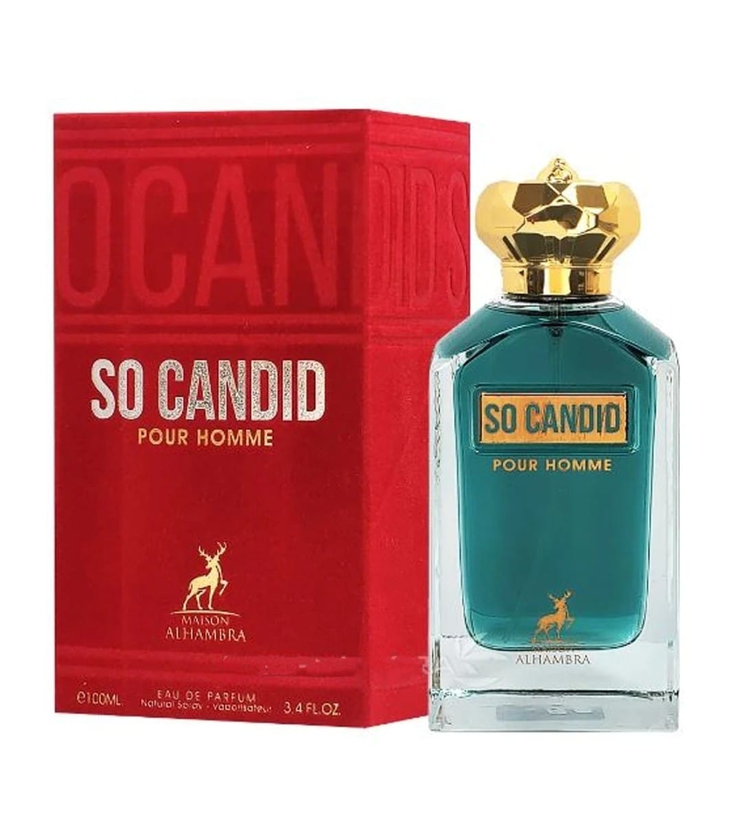 Maison Alhambra So Candid 100 ml (Inspirado en Scandal Jean Paul Gaultier) made in U.A.E