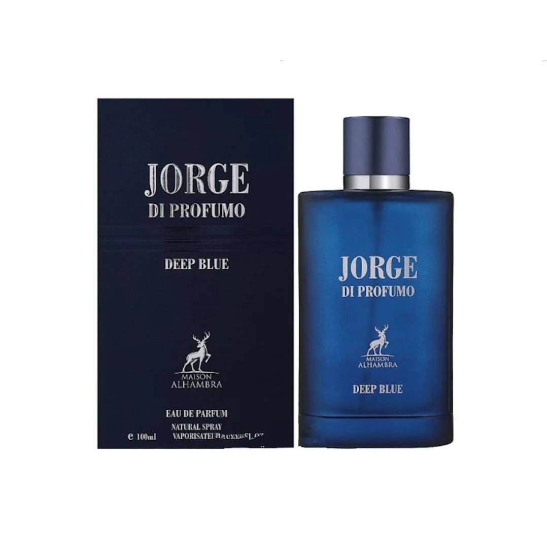 Maison Alhambra Jorge Di Profumo Deep Blue Edp 100 ml (Inspirado en Acqua Di Gio Profondo) made in U.A.E