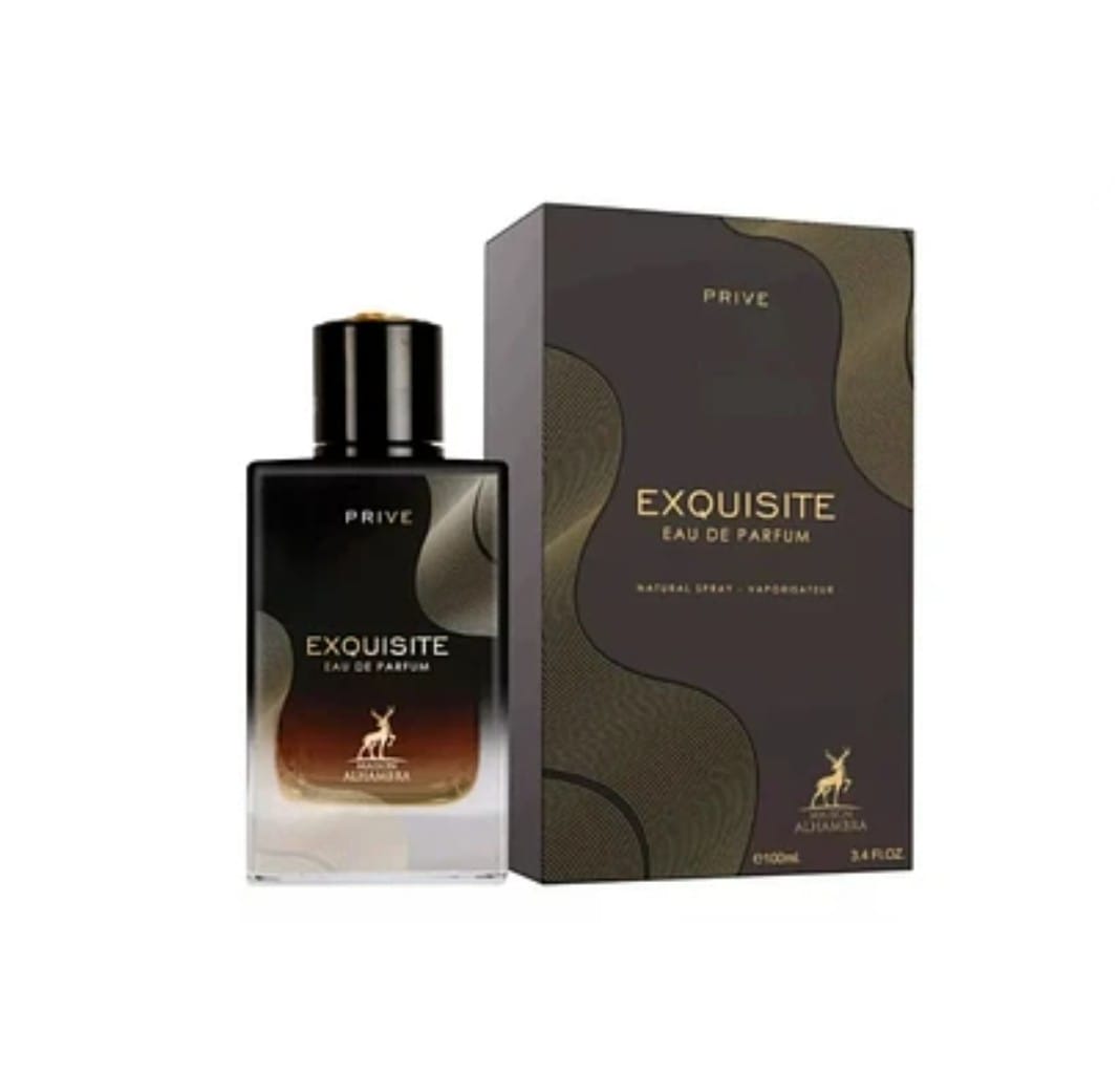 Maison Alhambra Exquisite Prive100 ml (Inspirado en Gentleman Prive) made in U.A.E